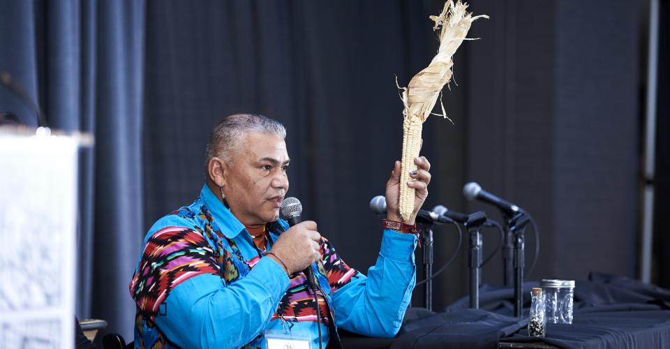 Chief Vincent Mann of the Ramapough Lenape Turtle Clan
